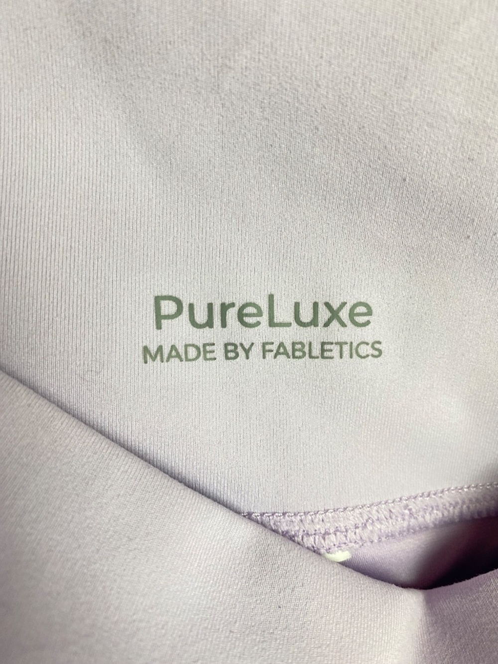 Fabletics Womenʻs Lavender Oasis PreLuxe High Waisted Capri Yoga Leggings - Picture 10 of 10